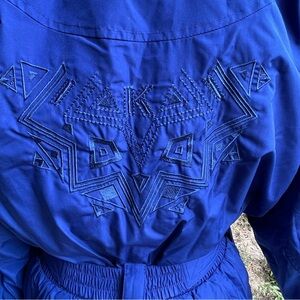 Kaelin vintage women’s embroidered ski jacket sz 8